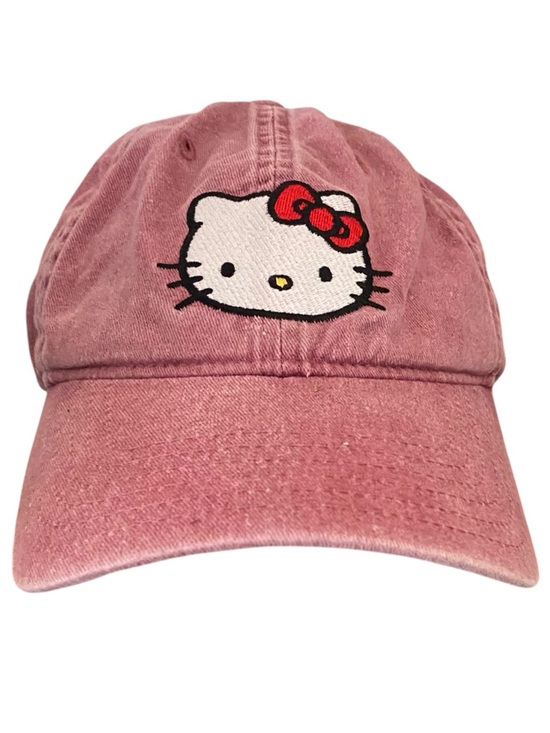 Sanrio Accessories - Sanrio Hello Kitty Embroidered Rose Dad Hat Adjustable Cap Kawaii y2k soft girl